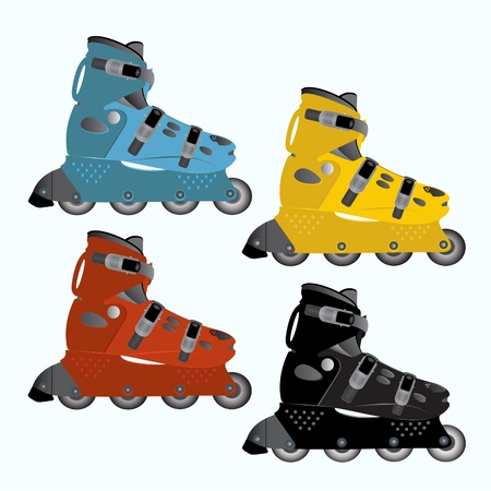 Roller Skatesのイラスト素材