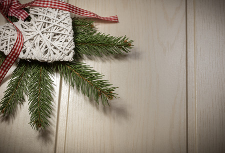 Christmas greeting card with place for your text.の写真素材