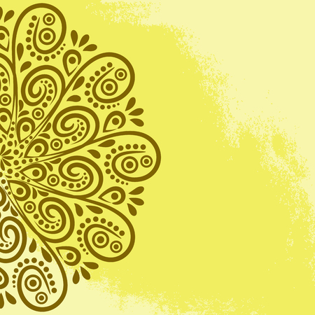 Background mandala  chakra mandala kaleidoscope medallion yoga india henna hands henna pattern henna design mehndi arabic henna flower background floral design flowers vintage retroのイラスト素材
