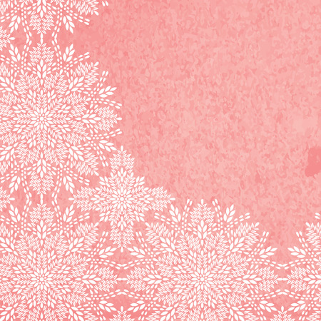 Mandala, abstract tibetan flower background. Indian medallion pattern. Vintage bohemian design. Vector art henna ornamentのイラスト素材