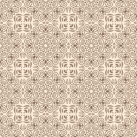 Mandala seamless pattern.のイラスト素材