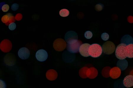 Elegant abstract background with bokeh defocused lights and stars. Colorful background with defocused lights Beautiful bokeh light with various colorsの写真素材
