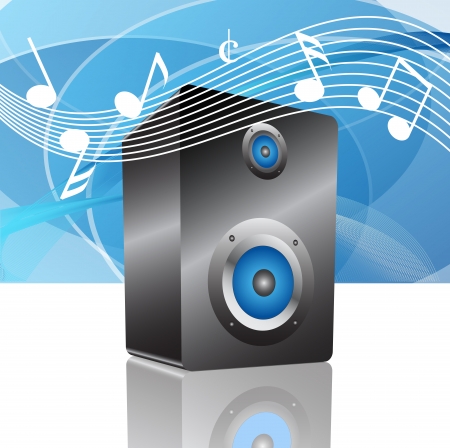  illustration of loudspeakerのイラスト素材