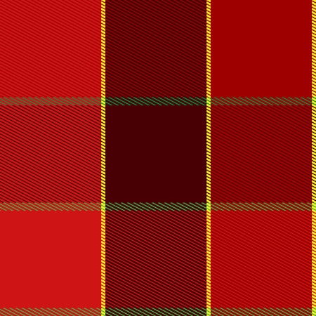 Easy Editable Checkered Plaid Vector Patternのイラスト素材