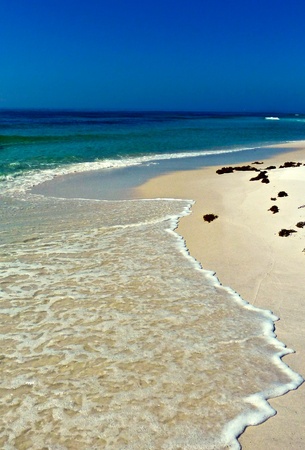 A beach of relaxation.の写真素材