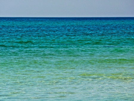 The unassuming Gulf of Mexico.の写真素材