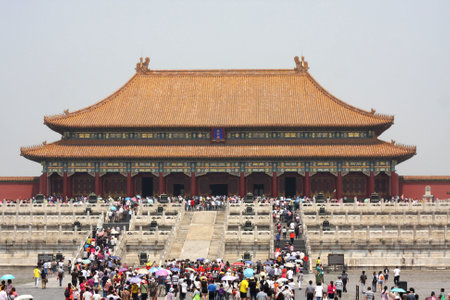 Palace of Heavenly Purity, Forbidden City, May 2012 Beijing, Chinaのeditorial素材