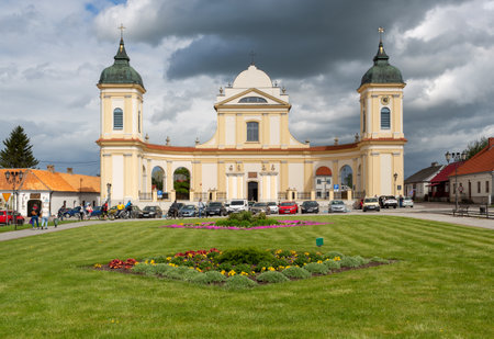 Parish Church under the name of the Holy Trinity in Tykocin, May 2022, Polandのeditorial素材
