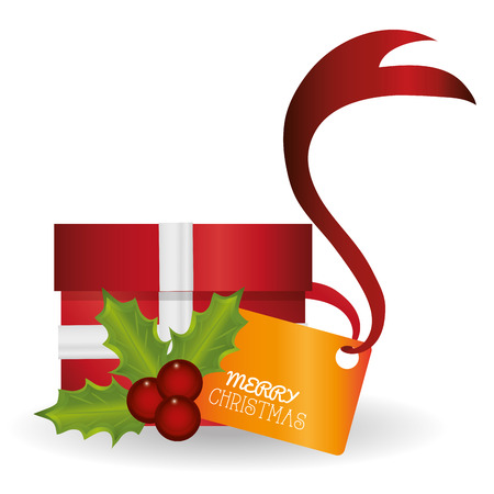 Merry Christmas concept with  decoration icons design, vector illustration 10 eps graphic.のイラスト素材