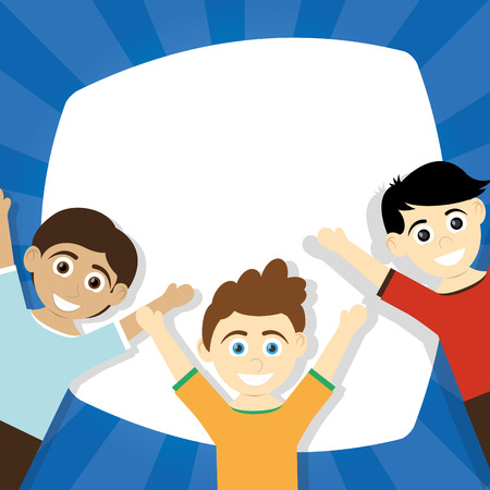 Kids concept with childrens design, vector illustration 10 eps graphic.のイラスト素材