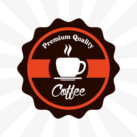 Coffee  concept with decoration icons design, vector illustration 10 eps graphic.のイラスト素材