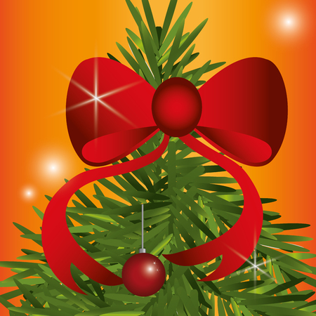 Merry Christmas concept with  decoration icons design, vector illustration 10 eps graphic.のイラスト素材