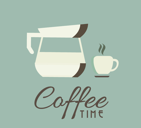 Drinks and beverages concepts, Coffe icon, editable vector designのイラスト素材