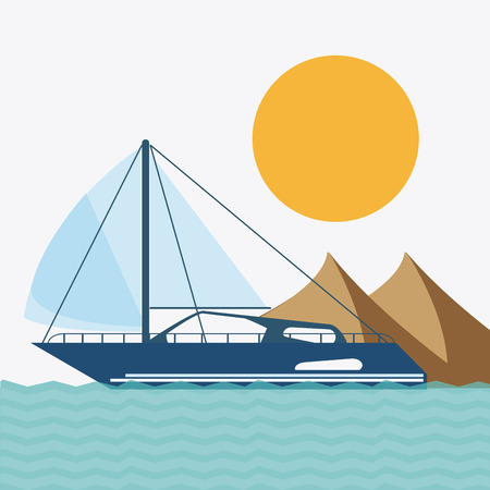 Transportation concept with  vehicle icons design, vector illustration 10 eps graphic.のイラスト素材