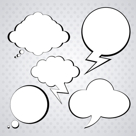 Think different concept with bubble  icons design, vector illustration 10 eps graphic.のイラスト素材