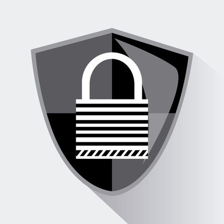 Security system concept with insurance icons design, vector illustration   graphic.のイラスト素材
