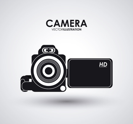 camera concept with gadget icon design, vector illustration のイラスト素材