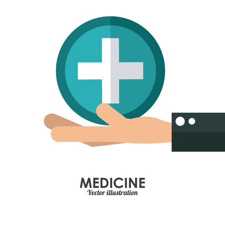 Medical concept with icons design, vector illustration 10 eps graphic.のイラスト素材