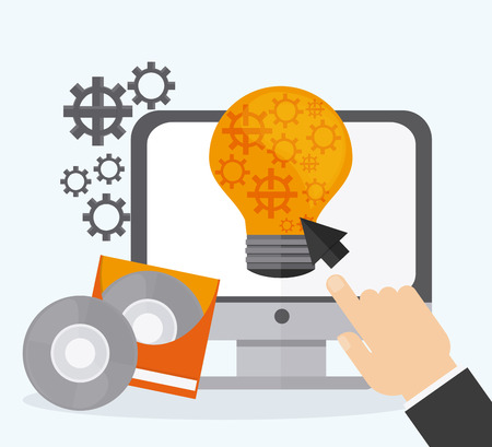 Business concept with office icons design, vector illustration 10 eps graphic.のイラスト素材