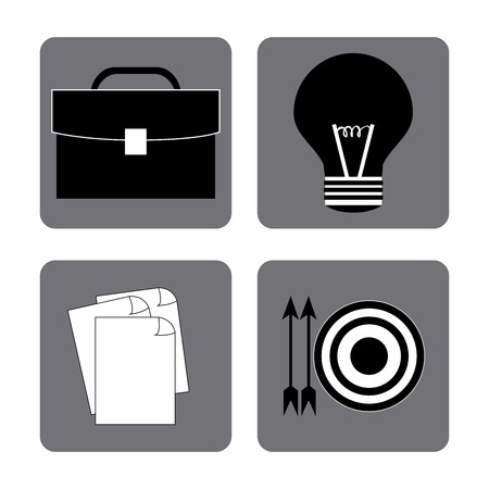 Business concept with office icons design, vector illustration 10 eps graphic.のイラスト素材