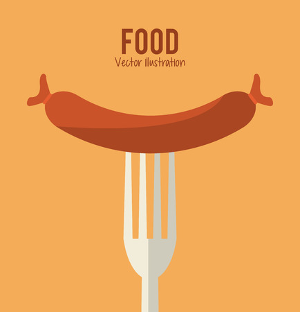 Food concept and menu icons design, vector illustration 10 eps graphic.のイラスト素材