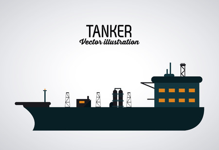 Oil concept with industry icons design, vector illustration 10 eps graphic.のイラスト素材