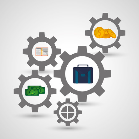 Insurance concept with icons design, vector illustration 10 eps graphic.のイラスト素材