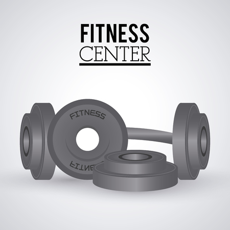 Gym concept with fitness icons design, vector illustration 10 eps graphic.のイラスト素材