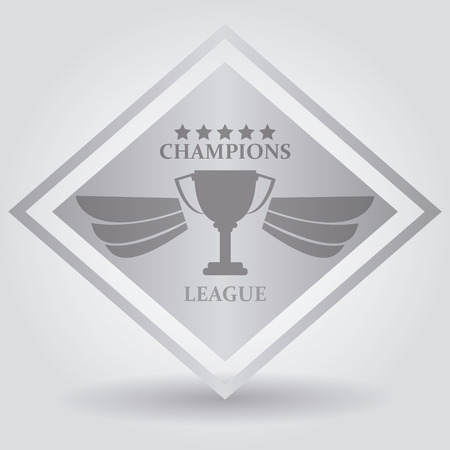 Champions  league concept with fitness icons design, vector illustration 10 eps graphic.のイラスト素材