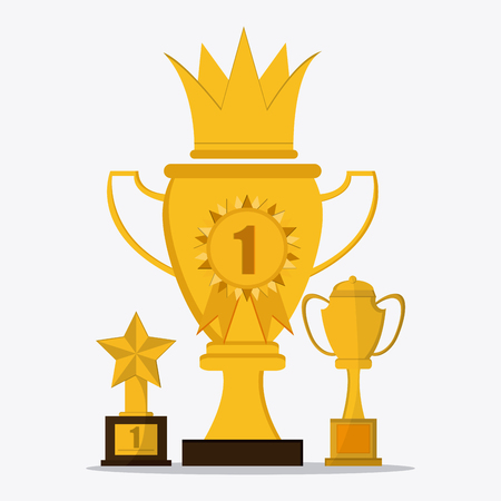 Champions  league concept with fitness icons design, vector illustration 10 eps graphic.のイラスト素材