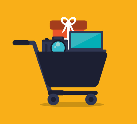 Digtal marketing concept with icons design, vector illustration 10 eps graphic.のイラスト素材