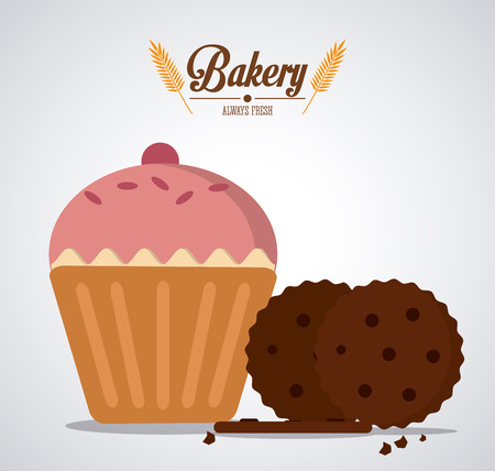 Bakery concept with bread design, vector illustration 10 eps graphic.のイラスト素材