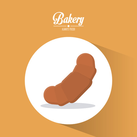 Bakery concept with bread design, vector illustration 10 eps graphic.のイラスト素材