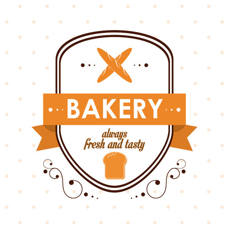 Bakery concept with bread design, vector illustration 10 eps graphic.のイラスト素材