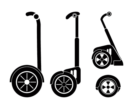 Segway  concept with icon design, vector illustration 10 eps graphic.のイラスト素材