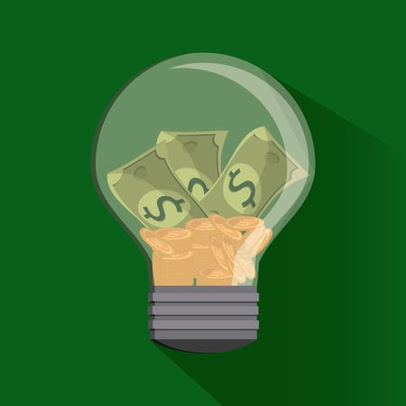 Save money design  with financial icon design, vector illustration 10 eps graphic.のイラスト素材
