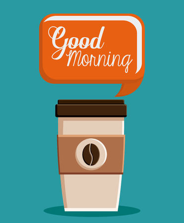 Coffee concept with icon design, vector illustration 10 eps graphic.のイラスト素材