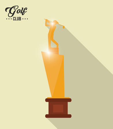 Sport concept with gold icon designのイラスト素材