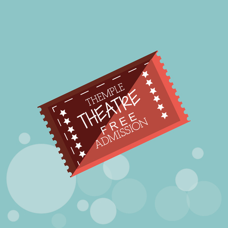 Ticket concept with icon design, vector illustration 10 eps graphic.のイラスト素材