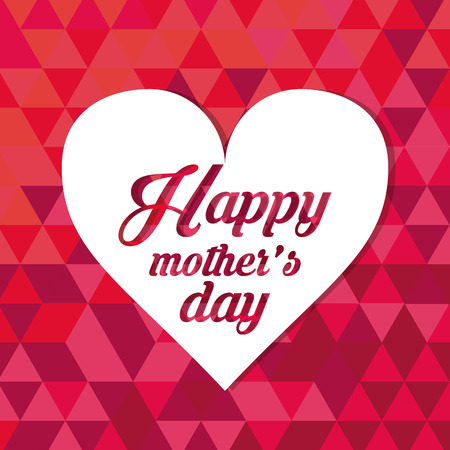 mothers day concept with icon design, vector illustration 10 eps graphic.のイラスト素材