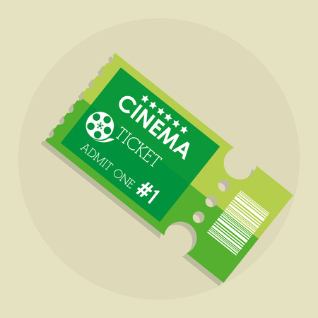 Ticket concept with icon design, vector illustration 10 eps graphic.のイラスト素材