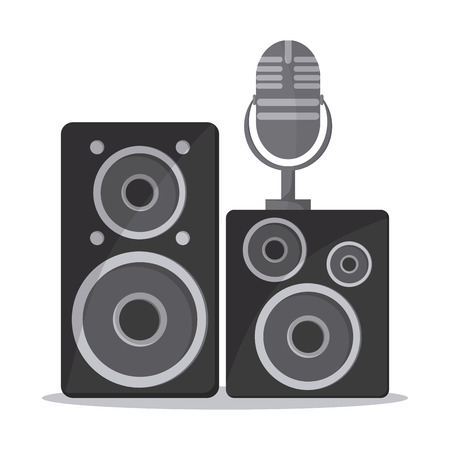Music concept with sound icon design, vector illustration 10 eps graphic.のイラスト素材
