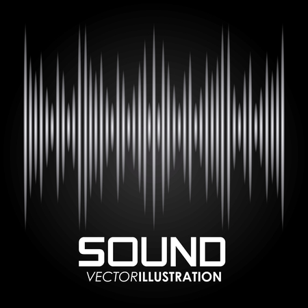 Music concept with sound icon design, vector illustration 10 eps graphic.のイラスト素材