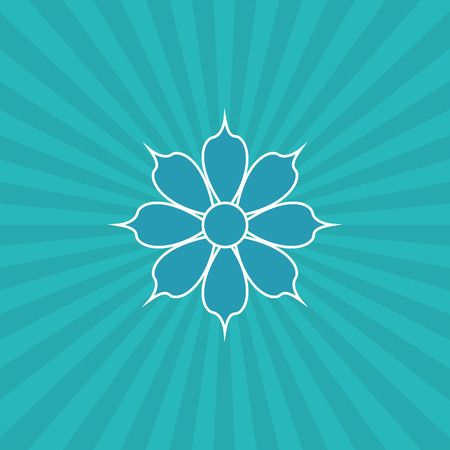 flower concept with icon design, vector illustration 10 eps graphic.のイラスト素材
