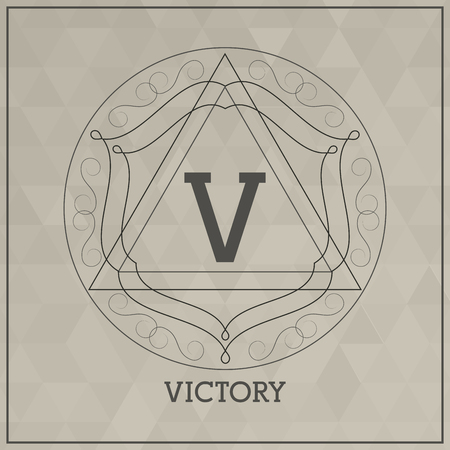 Monogram concept with premium icon design, vector illustration 10 eps graphic.のイラスト素材