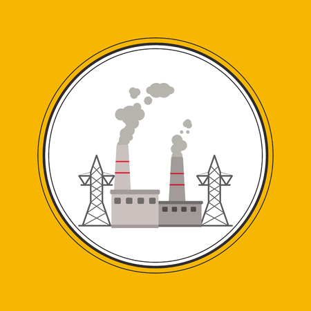 Save energy concept with eco icon designのイラスト素材