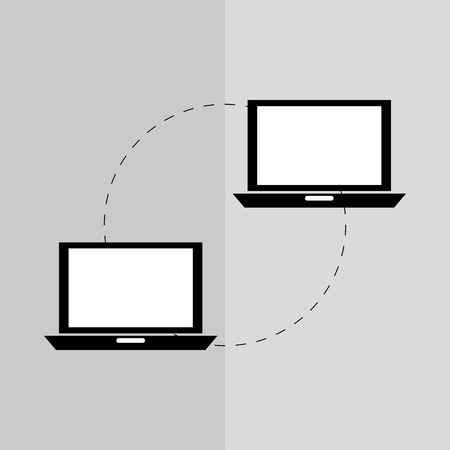 technology concept with icon designのイラスト素材