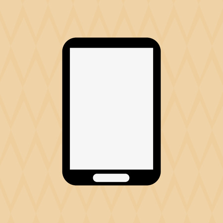 smartphone concept with icon designのイラスト素材