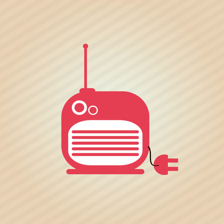 radio concept with icon design, vector illustration 10 eps graphic.のイラスト素材