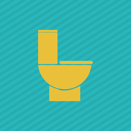 Bathroom concept with icon design,のイラスト素材